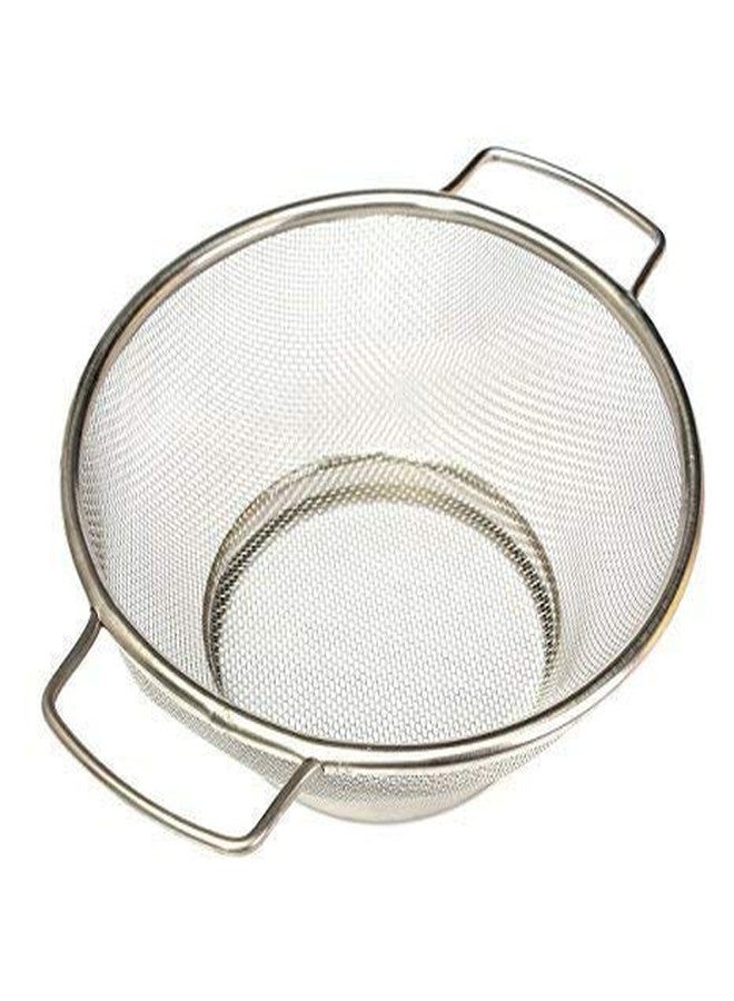 Homenique Stainless Steel Colander Basket (28 cm, Silver) - Image 2